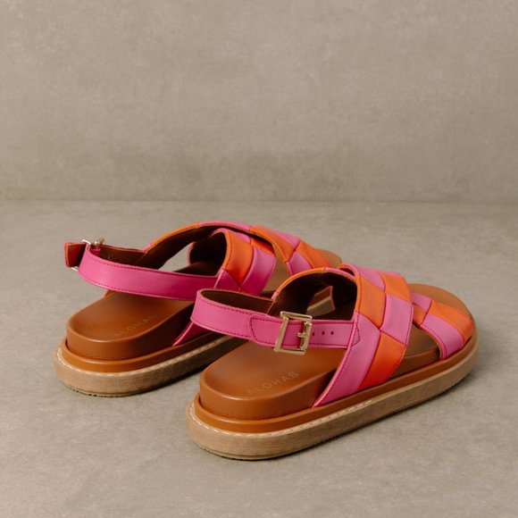 ALOHAS | Marshmallow Scacchi Sandals | Women's 39 - Picture 7 of 14
